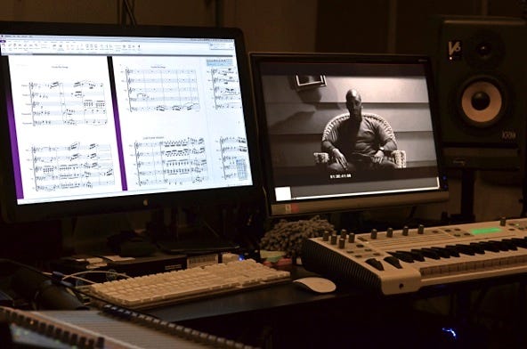 A Film Scoring Studio