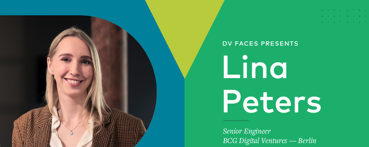 BCG Digital Ventures’ Lina Peters, Senior Engineer in Berlin