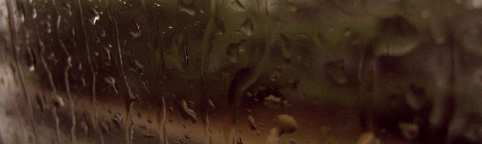 Water Droplets on Glass by J.D. Grubb Photography 2007.