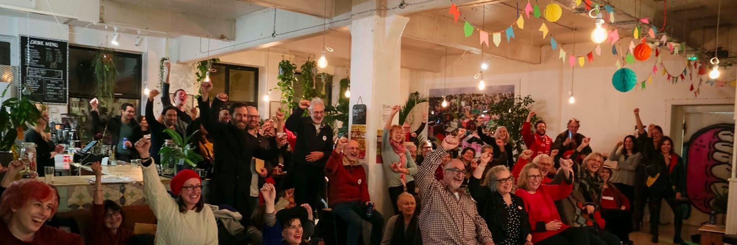 Supporting Jewish Labour Left ‘L’Chaim’ Event December 2019 Photo Credit: Alice Lubbock