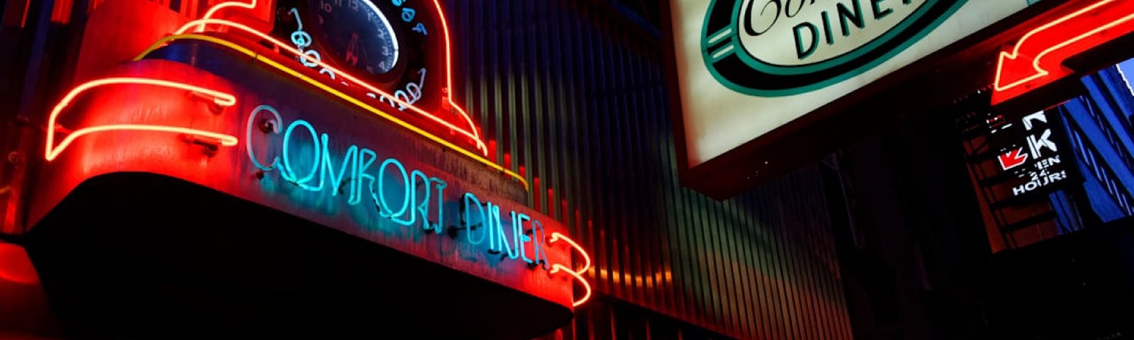 Colin Avery photographed a classic diner while wandering the streets of Manhattan, New York.