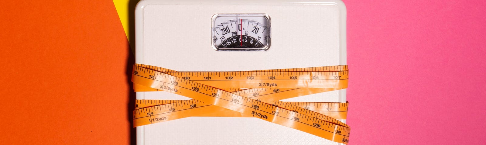 A weight scale.