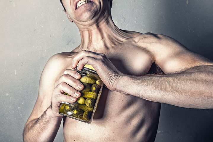 No matter how much you work out, you still can’t open that jar of pickles.