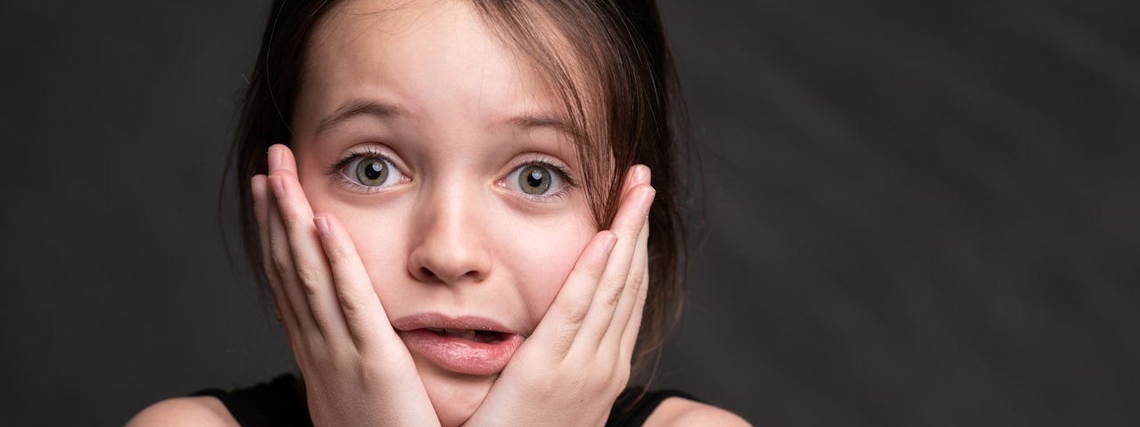 Photo by Skyler Ewing: https://www.pexels.com/photo/girl-in-black-top-looking-surprised-4681361/