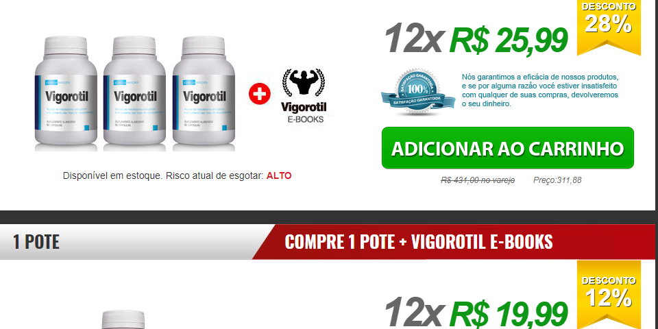 vigorotil funciona mesmo