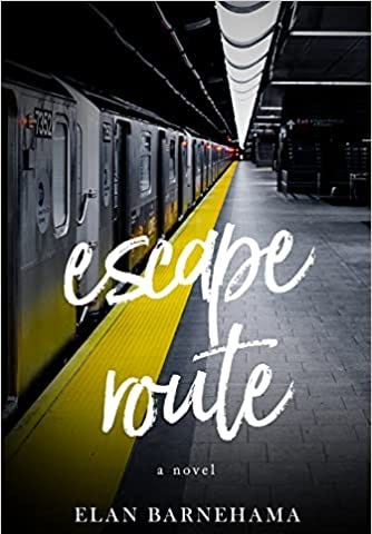 Book Cover for Escape Route by Elan Barnehama — a coming-of-age story.