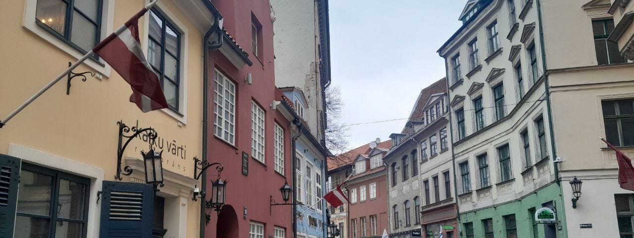 Jauniela str in Old Riga, where the famous Soviet Holmes was filmed. As London, looks confusing for brits, but the film was highly appreciated by Her Majesty. I’ll tell you about my English friend watched it sometime soon