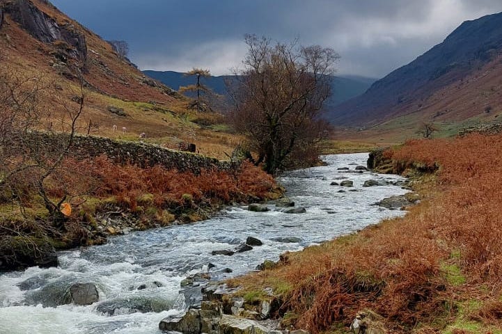 Glaramara — stream / valley in the Lake District, England