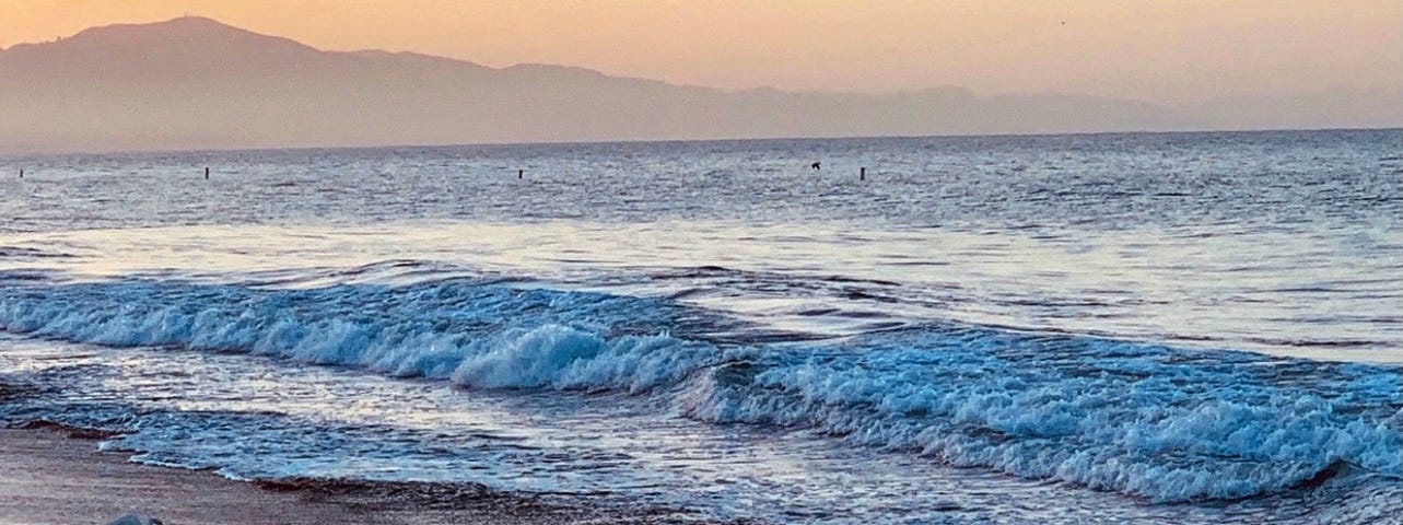 Beach View of the Ocean by Mark Tulin