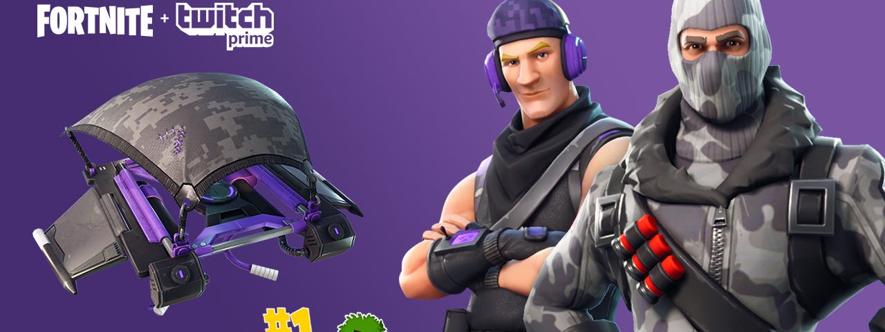 squad up in fortnite with the exclusive twitch prime pack - get twitch prime fortnite