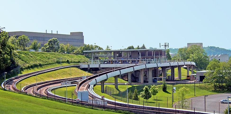 File: Morgantown Personal Rapid Transit — West Virginia University — Evansdale.jpg Description English: Engineering station of the Morgantown Personal Rapid Transit system Author Jae69376 This file is licensed under the Creative Commons Attribution-Share Alike 3.0 Unported license. https://creativecommons.org/licenses/by-sa/3.0/deed.en https://commons.wikimedia.org/wiki/File:Morgantown_Personal_Rapid_Transit_-_West_Virginia_University_-_Evansdale.jpg