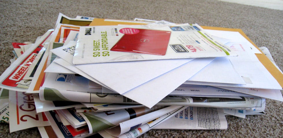 Junk mail — direct mail