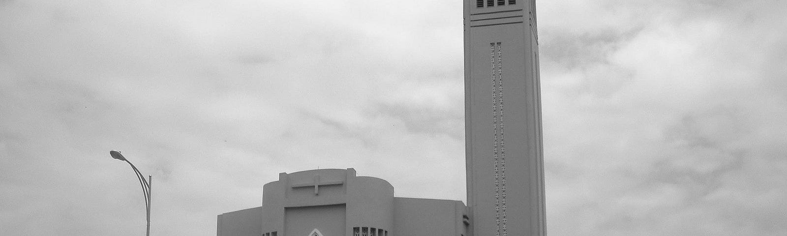 I walked past Accra’s Holy Spirit Cathedral on my first weekend in the city. Accra, Ghana, August 2008.