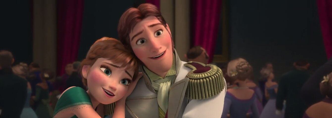 Princess Anna asks Queen Elsa permission to be married to Prince Hans.