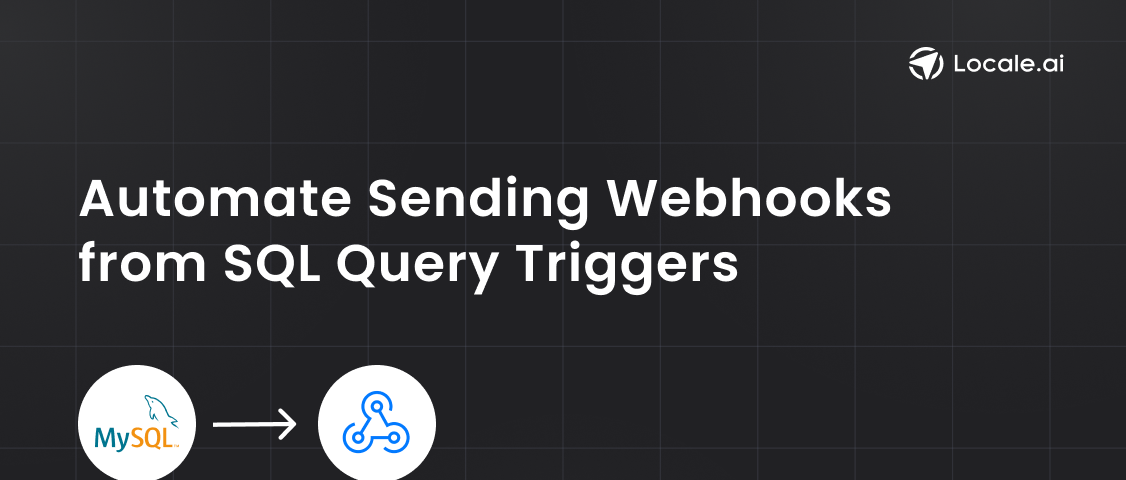 Simple step-by-step guide to automate webhooks from SQL query