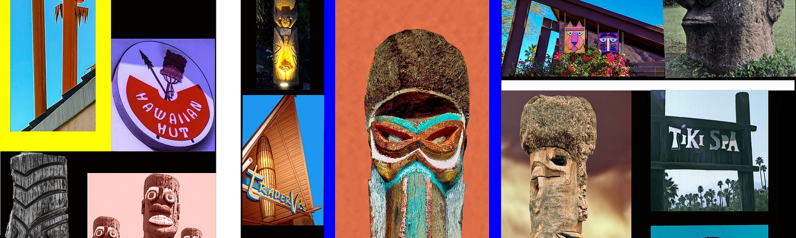 Tiki Collage