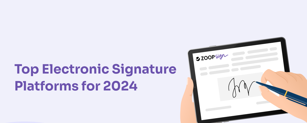 Top Electronic Signature Platforms for 2024