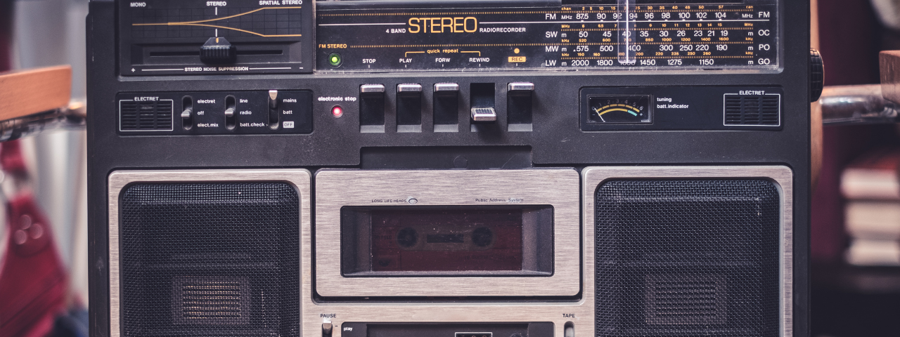 Old Cassette player