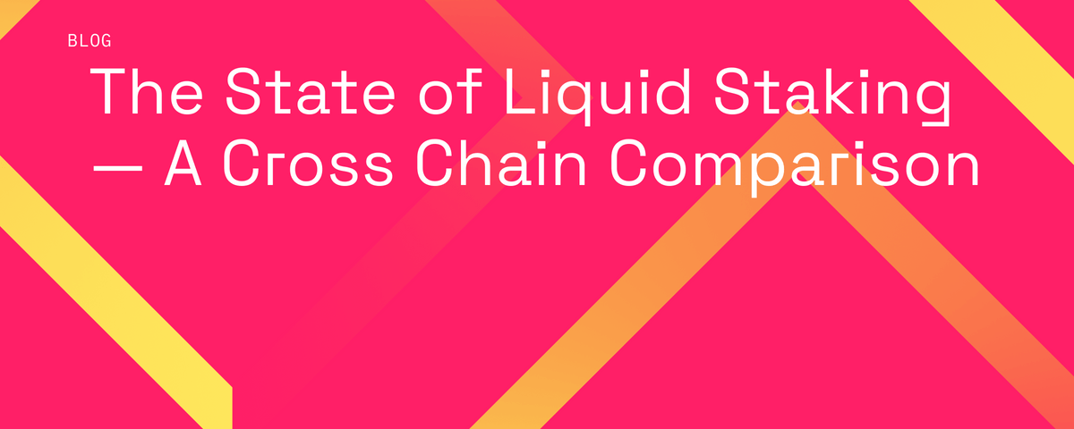 The state of liquid staking cross chain comparison