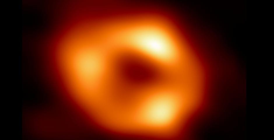 Photo of Sagittarius A*, the supermassive black hole at the centre of the Milky Way galaxy.