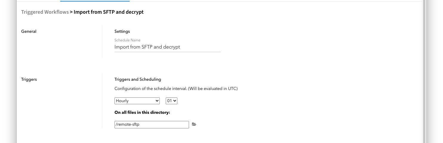 file automation sftp ftp