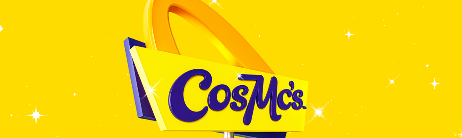 Picture of McDonald’s new CosMc’s restaurant sign