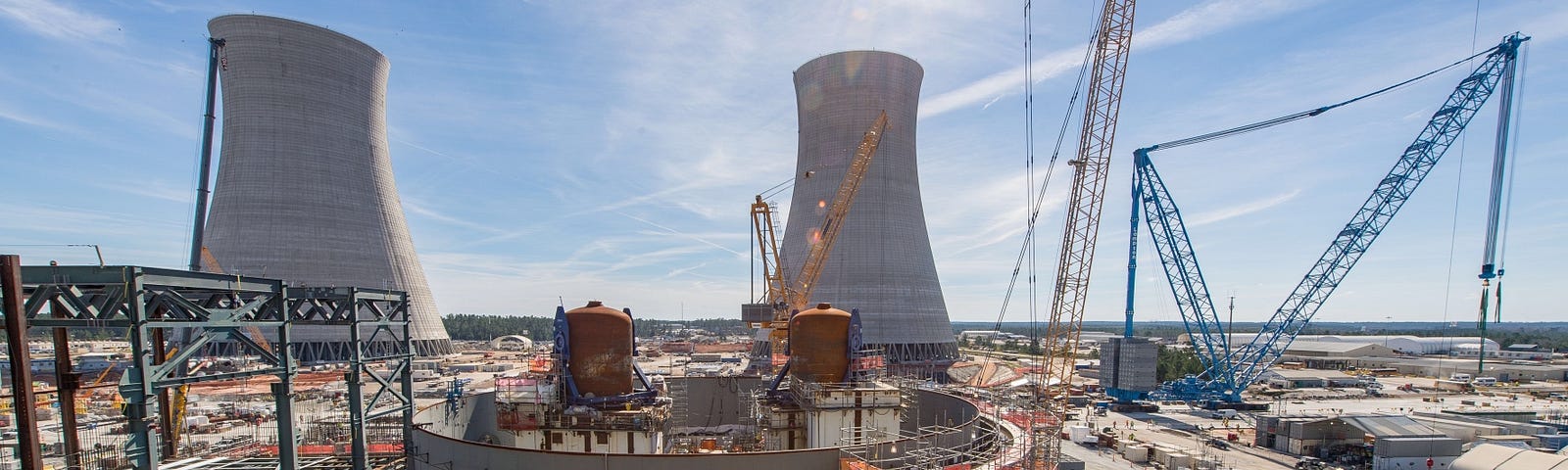 Image of behind schedule, over budget Vogtle nuclear plant
