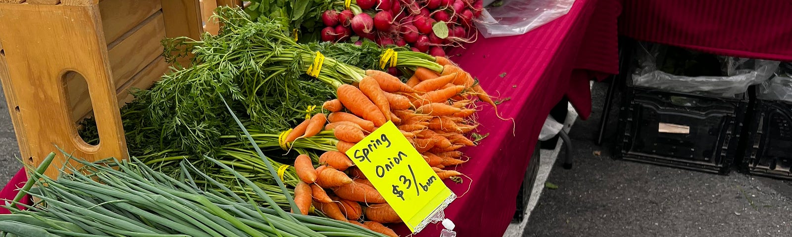 A look at the fresh produce the Beacon Farmers Market has to offer