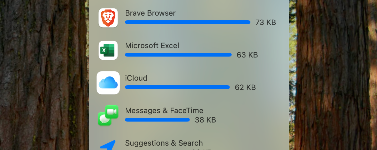 TripMode 3.2.4 main screen
