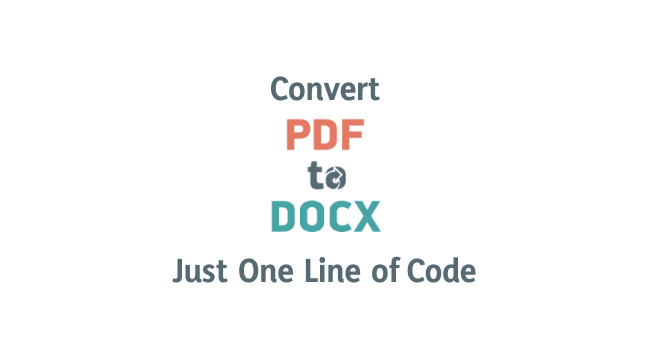 How to Convert PDF to Docx Files Using Python