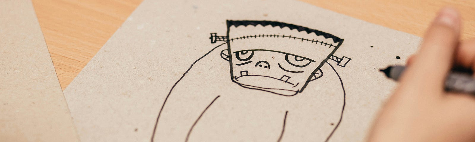 Frankenstein on paper.