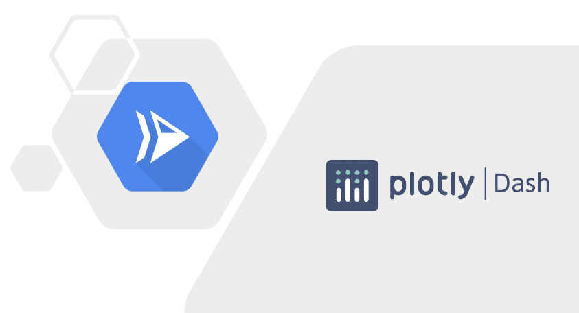 Cloud run and plotly dash logo