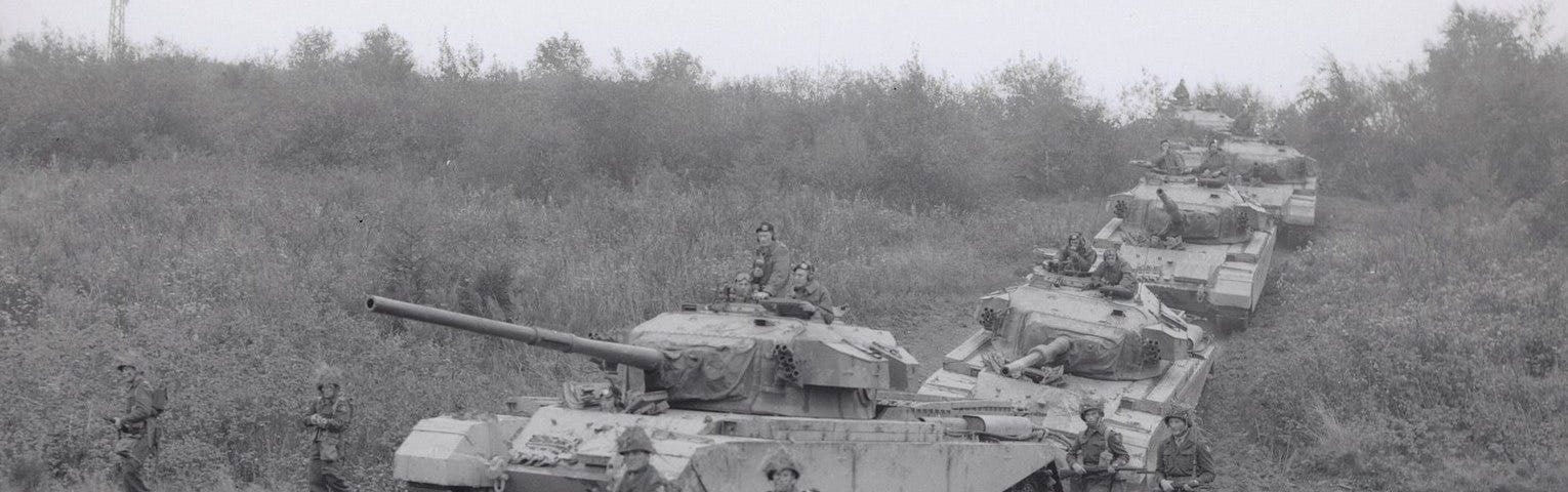 Centurion tanks of the Royal Netherlands Army, 1956