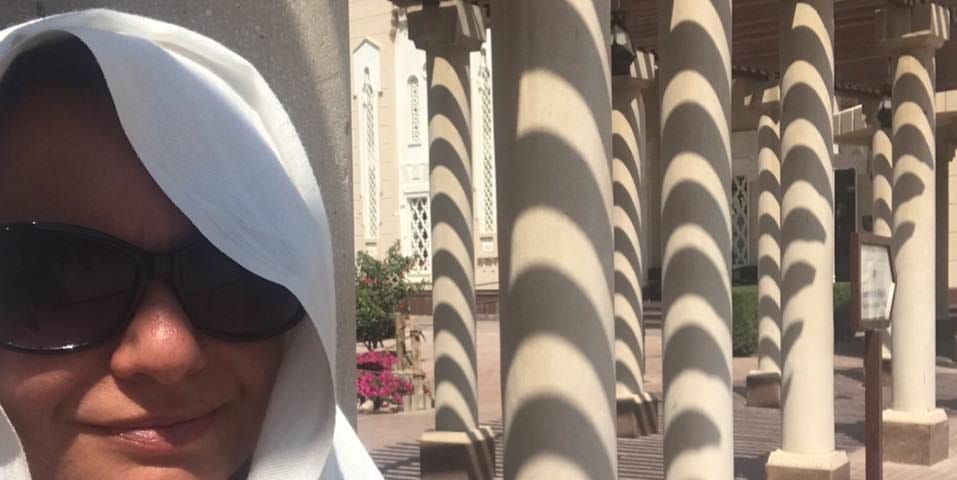Gina Pacelli, Jumeirah Mosque, Dubai