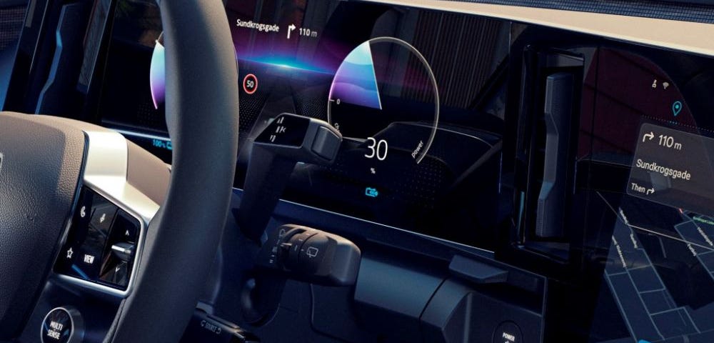 Interface de la nouvelle Renault Mégane