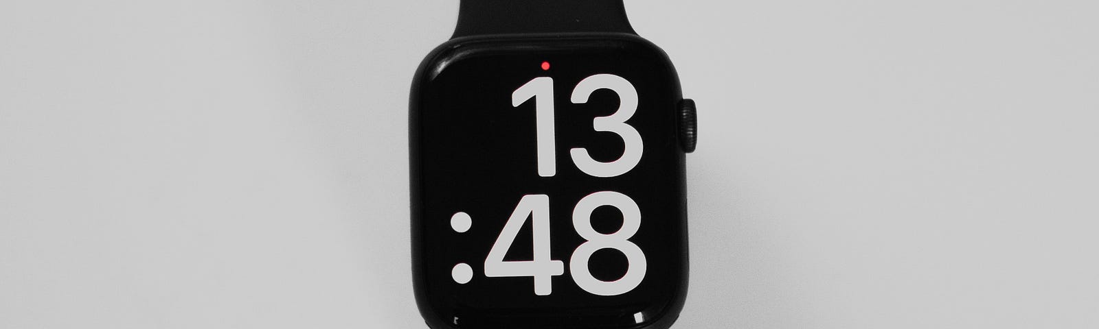 Apple Watch Series 7 showing time 13:48