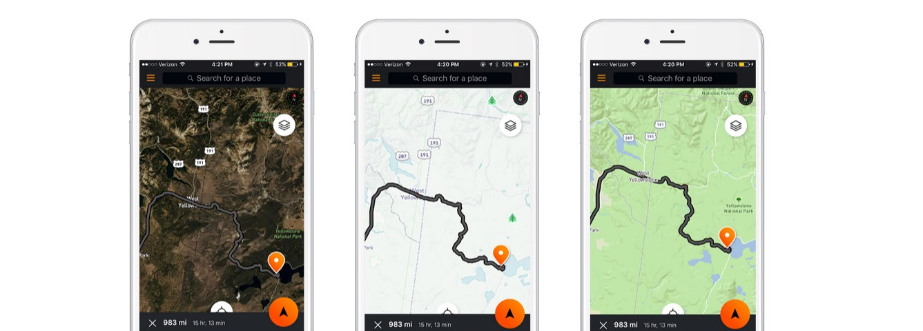 Motorcycle – maps for developers