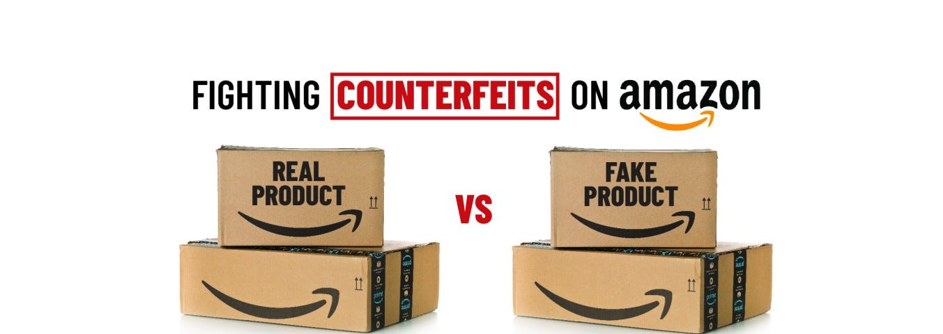 counterfeit products on amazon