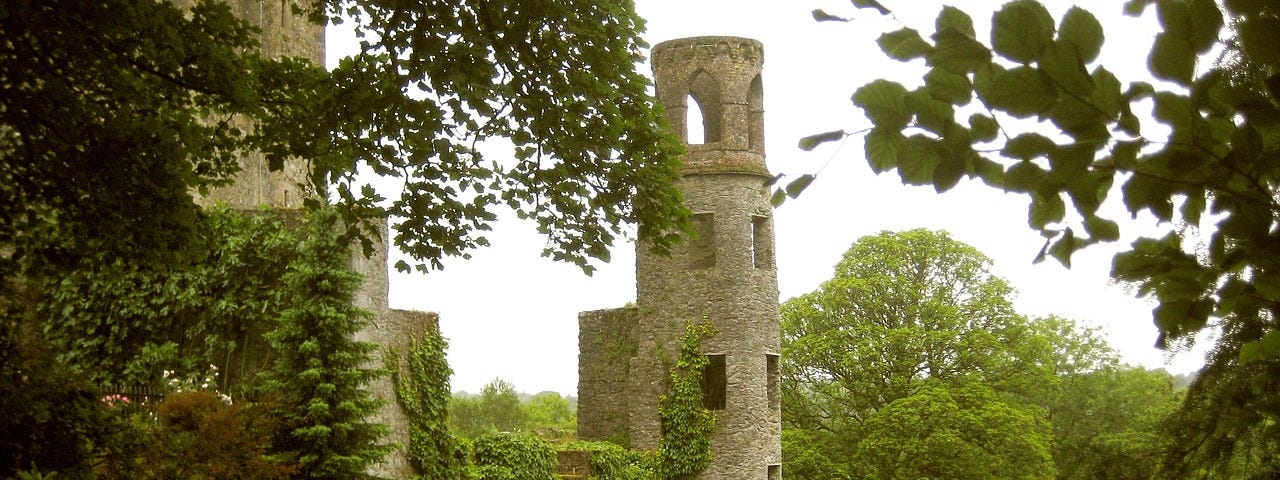 Blarney castle in Ireland — home of the Blarney Stone