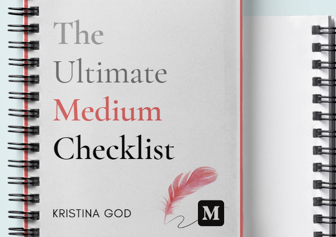 Surprise! Get The Ultimate Medium Checklist For Free