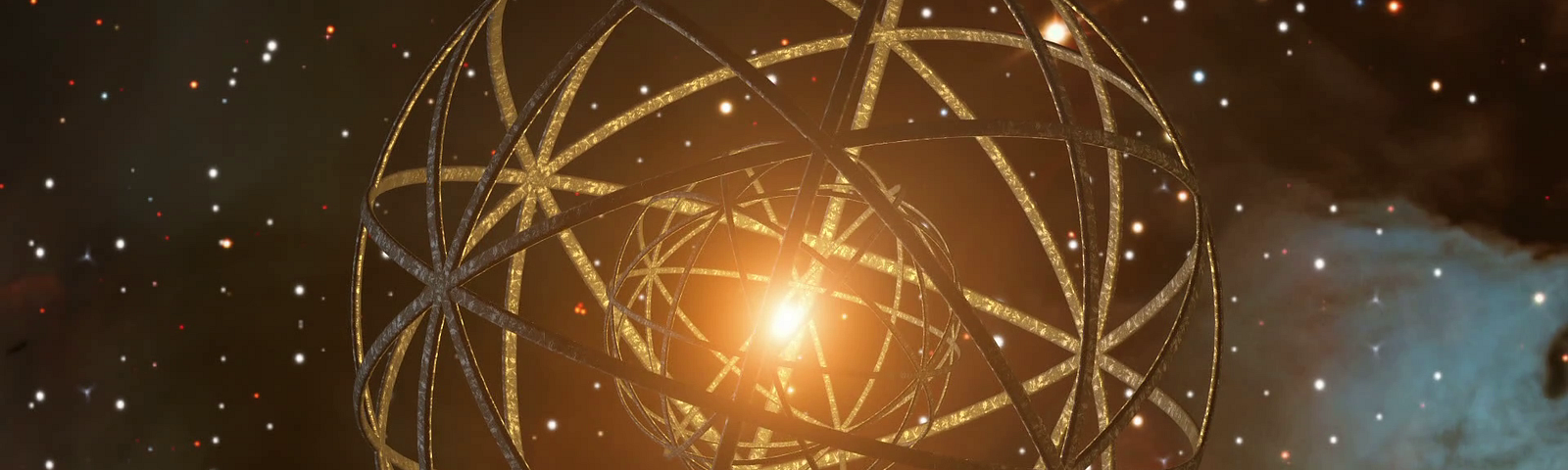 Enormous structure surrounding a star looking like a net