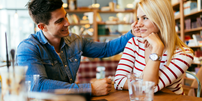 Man flirting with a girl — This is Why He Keeps You Around But Doesn’t Want a Relationship