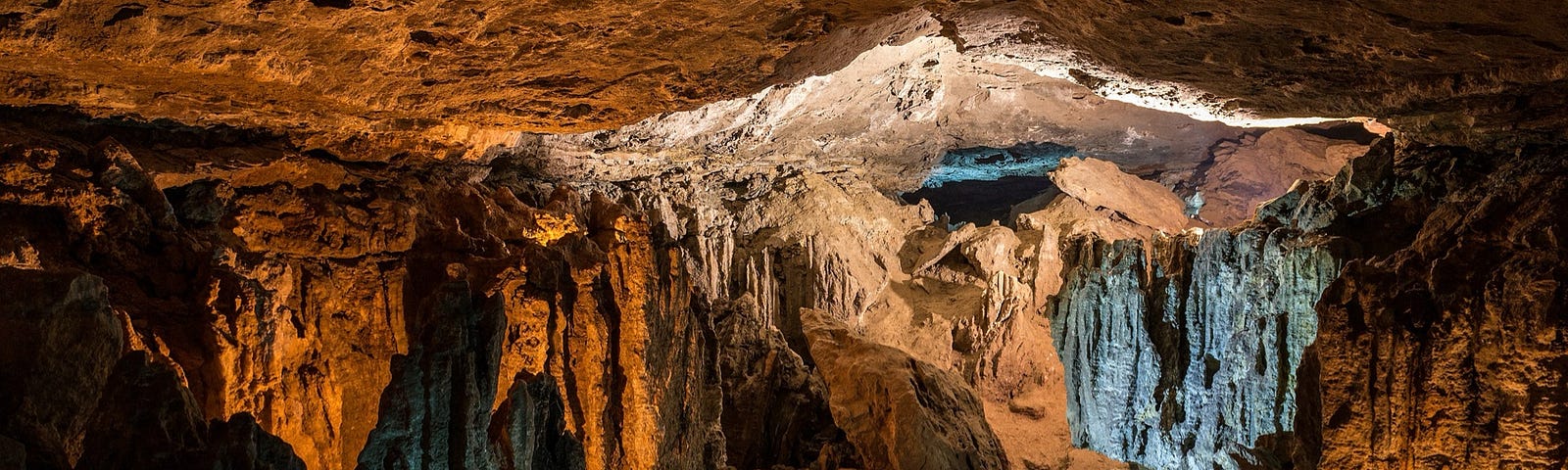 Picture of a cave interior.