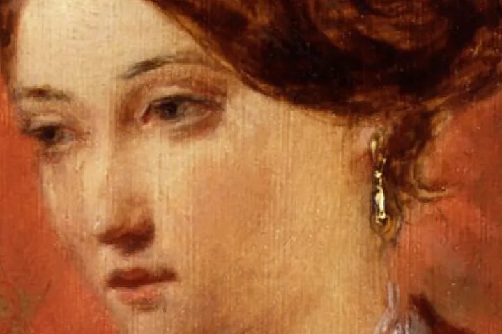 painting of a woman’s face