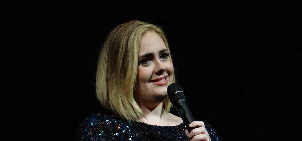 File photo of singer Adele.