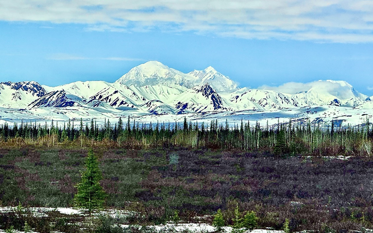 Photo of Denali and Alaskan Range