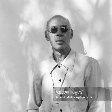 image of author Henry Miller looking like a cool cat