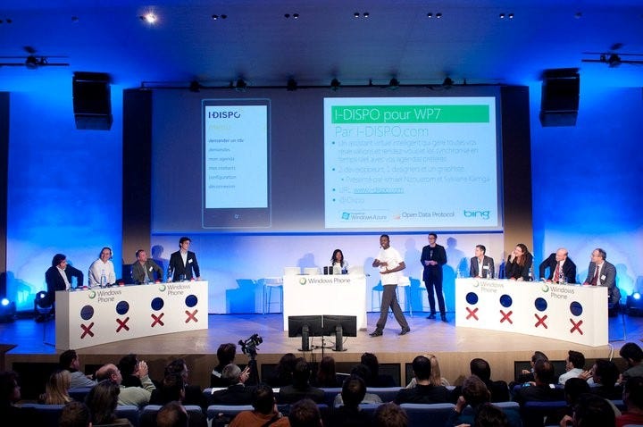 lancement windows phone 7 France — 2011