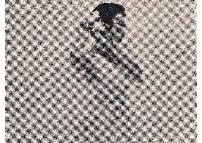 A portrait of Miss Gerri from her dance studio‘s first recital program, Over The Rainbow, which took place on December 13, 1981 in Miami, Florida