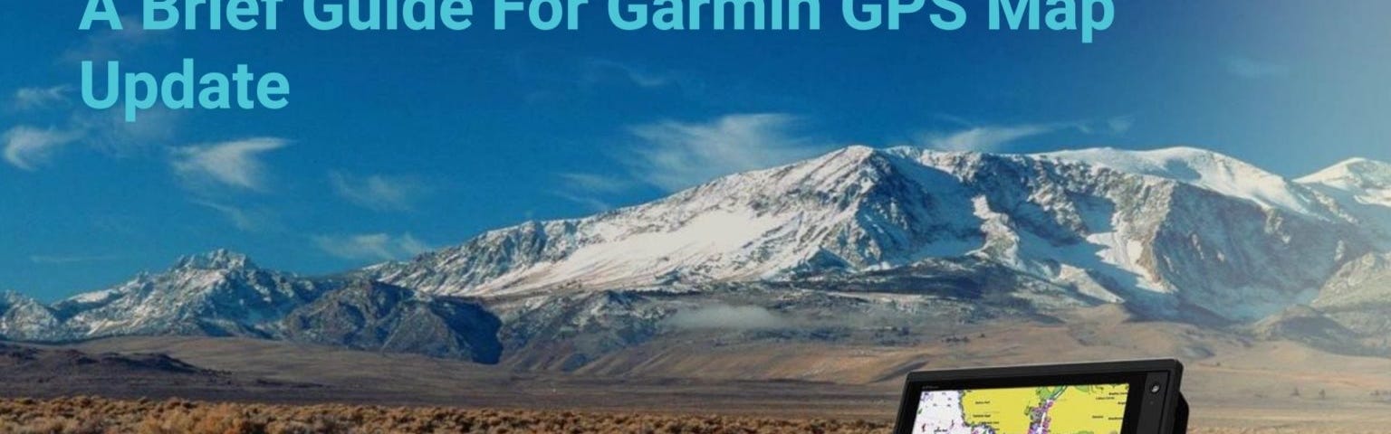 Garmin GPS Map Update